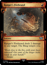 Ranger's Firebrand (LTR-594) - The Lord of the Rings: Tales of Middle-earth: (Showcase) Foil