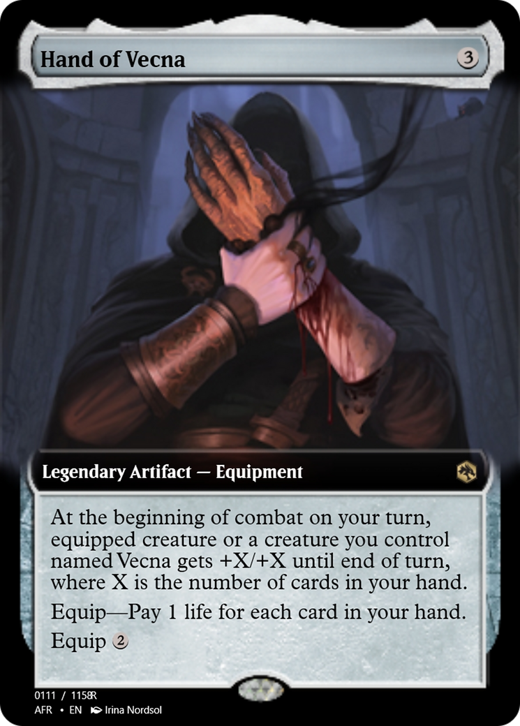 Hand of Vecna (PRM-92838) - Magic Online Promos Foil