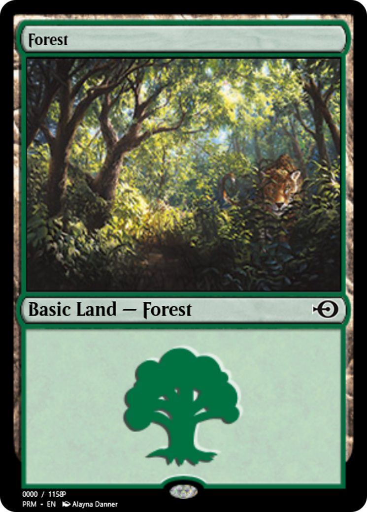 Forest (PRM-81876) - Magic Online Promos