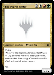 The Dogronmaster (UNK-RZ24) - Unknown Event