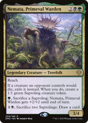Nemata, Primeval Warden (PPDMU-209) - Dominaria United Promos