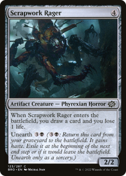 Scrapwork Rager (BRO-123) - The Brothers' War Foil