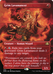 Grim Lavamancer (DMR-434) - Dominaria Remastered (Borderless)