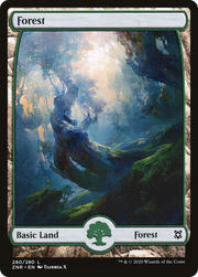 Forest (ZNR-280) - Zendikar Rising: (Full Art) Foil