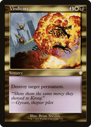 Vindicate (BRC-131) - The Brothers' War Commander
