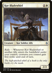 Kor Bladewhirl (BFZ-034) - Battle for Zendikar