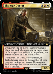 The War Doctor (WHO-1043) - Doctor Who: (Extended Art) Foil