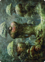 Forest // Forest (ADMU-065) - Dominaria United Art Series (Borderless) Foil