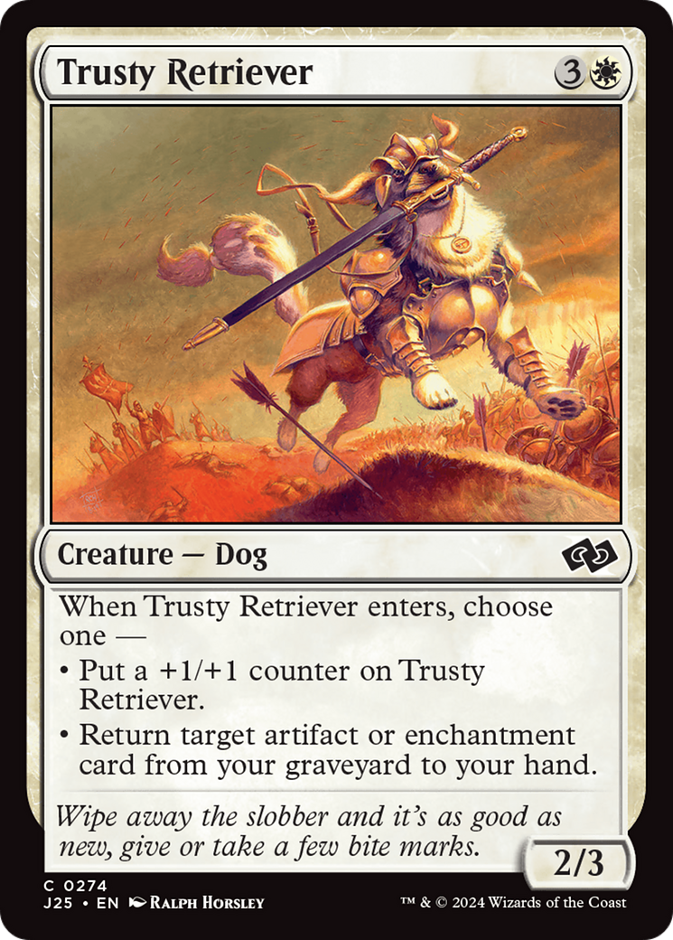 Trusty Retriever (J25-274) - Foundations Jumpstart