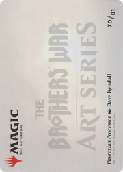 Phyrexian Processor // Phyrexian Processor (ABRO-070) - The Brothers' War Art Series (Borderless)