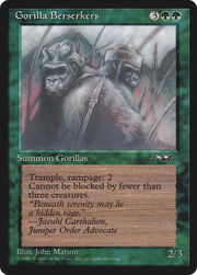 Gorilla Berserkers (ALL-93B) - Alliances