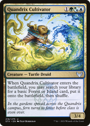 Quandrix Cultivator (STX-218) - Strixhaven: School of Mages Foil