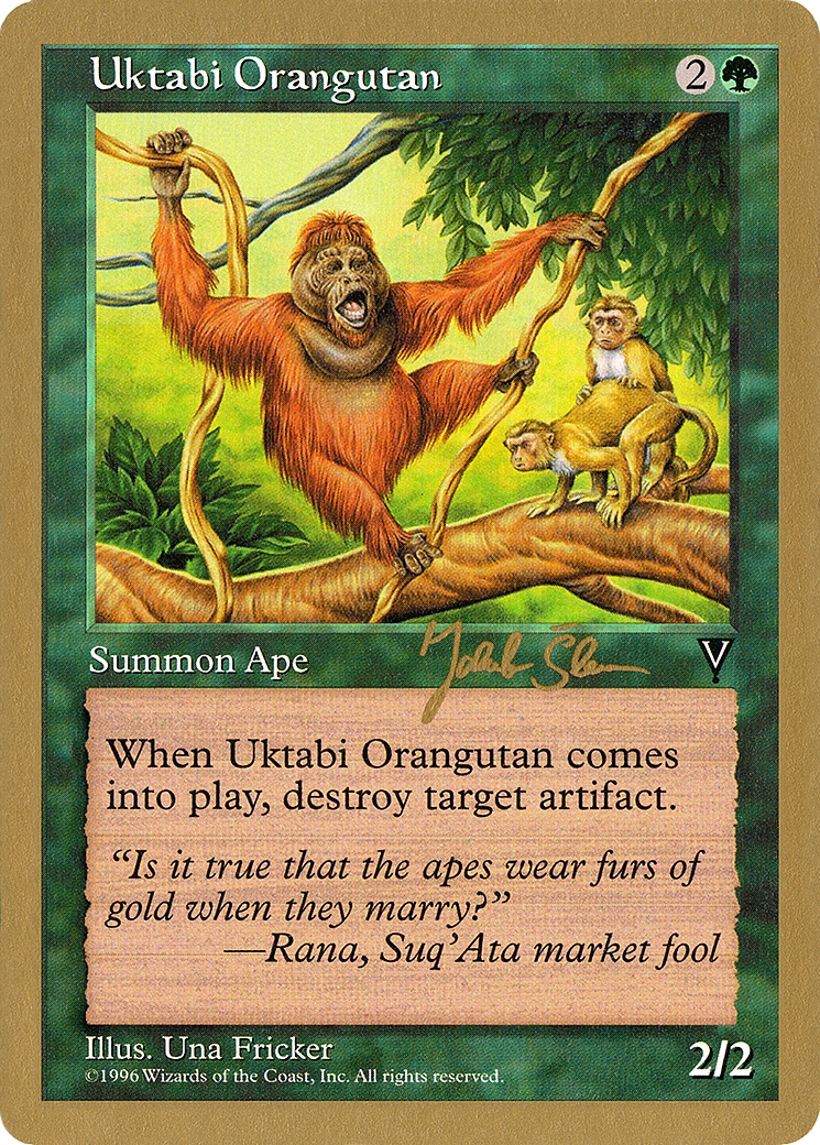 Uktabi Orangutan (WCD-JS123) - World Championship Decks 1997
