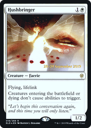 Hushbringer (PRE-18S) - Throne of Eldraine Promos Foil