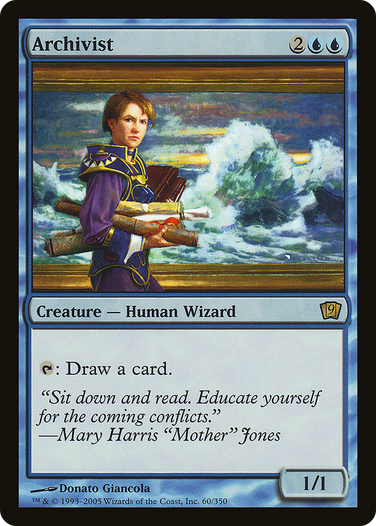 Archivist (9ED-60★) - Ninth Edition Foil