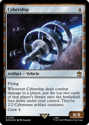 Cybership (WHO-782) - Doctor Who Foil