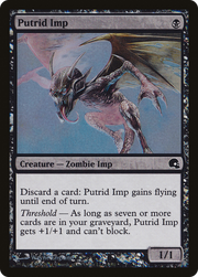 Putrid Imp (GRV-001) - Premium Deck Series: Graveborn Foil