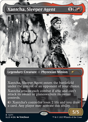 Xantcha, Sleeper Agent (SLD-1271) - Secret Lair Drop: (Showcase) (Borderless) Foil