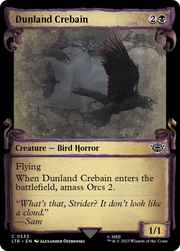 Dunland Crebain (LTR-533) - The Lord of the Rings: Tales of Middle-earth: (Showcase)