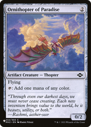 Ornithopter of Paradise (LIST-MH2-232) - The List