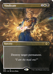 Vindicate (MH2-322) - Modern Horizons 2 (Borderless)