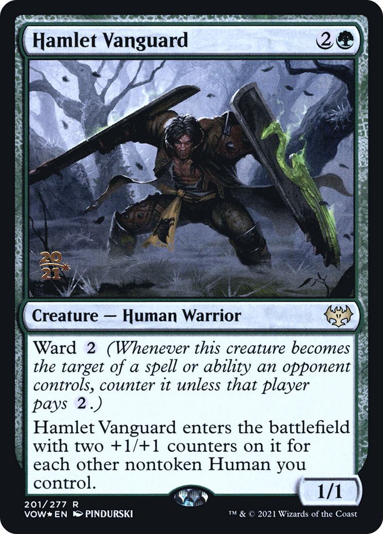 Hamlet Vanguard (PRE-201S) - Innistrad: Crimson Vow Promos Foil