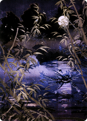 Swamp // Swamp (ANEO-081) - Neon Dynasty Art Series (Borderless)
