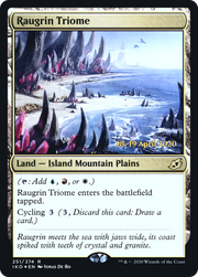 Raugrin Triome (PRE-251S) - Ikoria: Lair of Behemoths Promos Foil