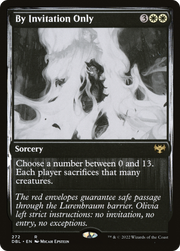 By Invitation Only (DBL-272) - Innistrad: Double Feature Foil