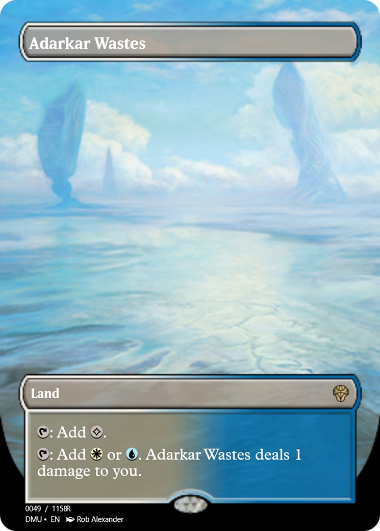 Adarkar Wastes (PRM-103476) - Magic Online Promos Foil