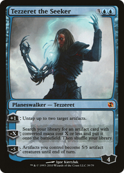Tezzeret the Seeker (DDF-039) - Duel Decks: Elspeth vs. Tezzeret Foil
