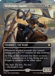 Skyknight Squire (Borderless) (FDN-301) - Foundations (Borderless)