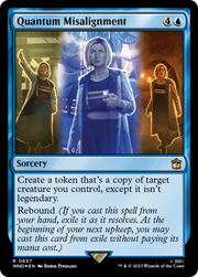 Quantum Misalignment (WHO-657) - Doctor Who Foil
