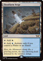 Floodfarm Verge (PPDSK-259) - Duskmourn: House of Horror Promos Foil