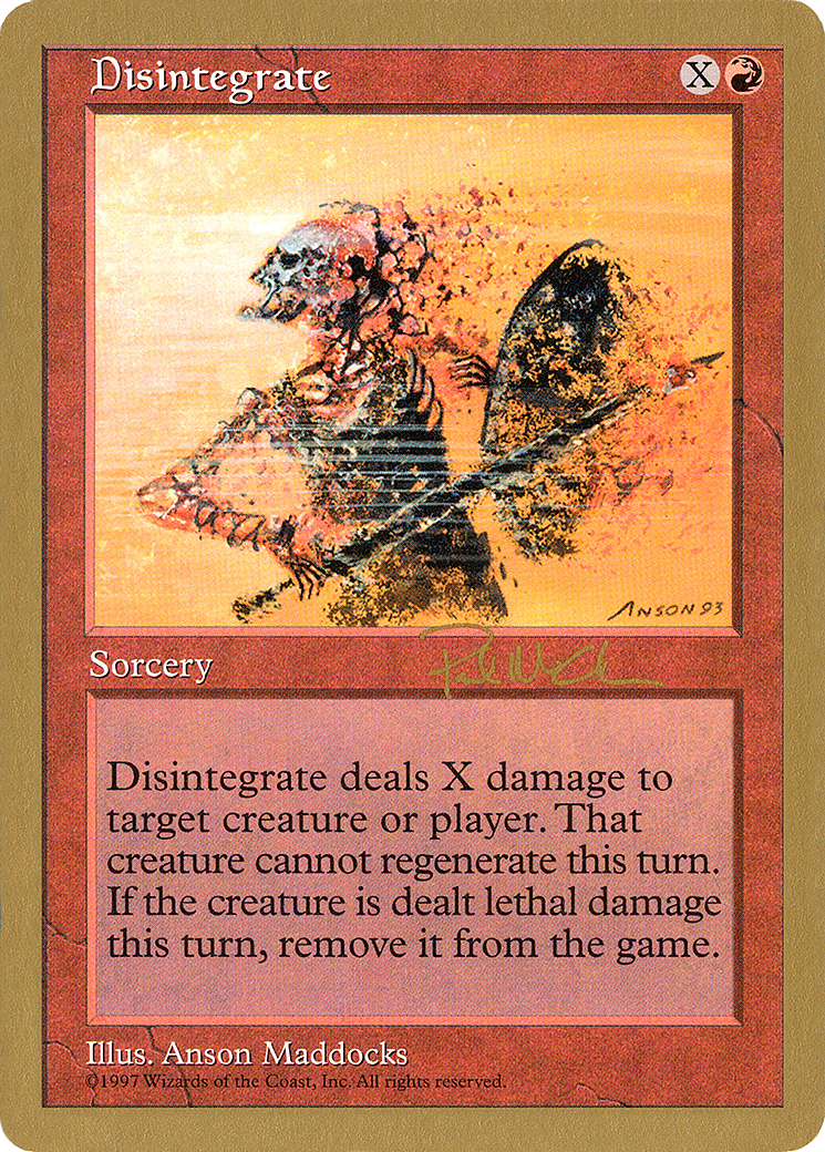 Disintegrate (WCD-PM219) - World Championship Decks 1997