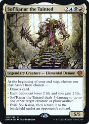 Sol'Kanar the Tainted (PRE-219S) - Dominaria United Promos Foil