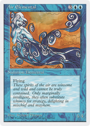 Air Elemental (4ED-059) - Fourth Edition