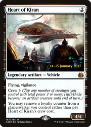 Heart of Kiran (PRE-153S) - Aether Revolt Promos Foil