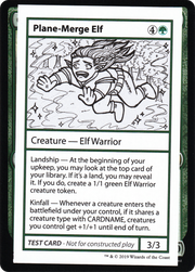 Plane-Merge Elf (CMB1-083) - Mystery Booster Playtest Cards 2021