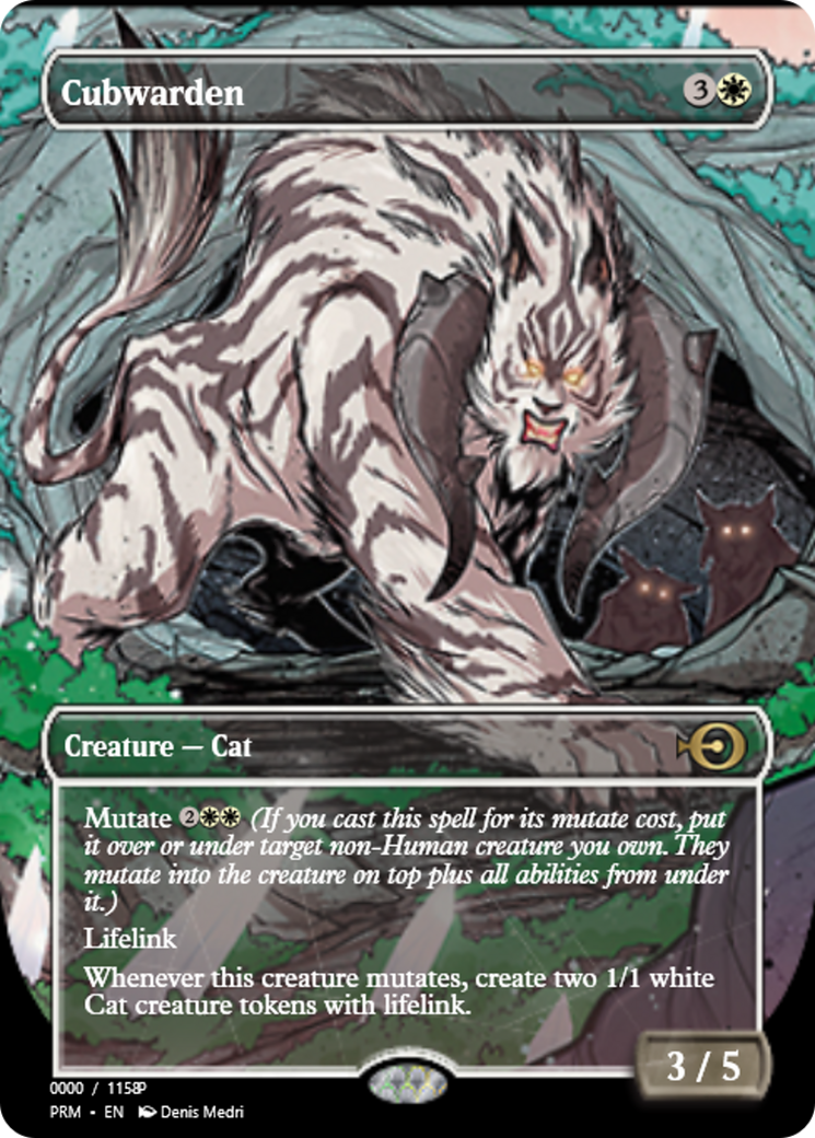 Cubwarden (PRM-80993) - Magic Online Promos