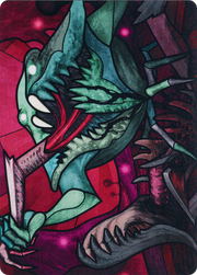 Yargle, Glutton of Urborg // Yargle, Glutton of Urborg (AMOM-072) - March of the Machine Art Series (Borderless)