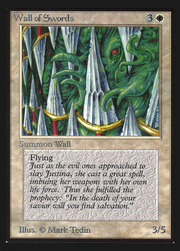 Wall of Swords (CED-) - Collectors' Edition
