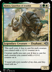 Hamza, Guardian of Arashin (PRM-86324) - Magic Online Promos