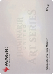 Talas Lookout // Talas Lookout (ADMU-017) - Dominaria United Art Series (Borderless)
