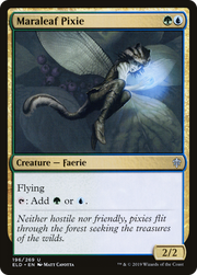 Maraleaf Pixie (ELD-196) - Throne of Eldraine