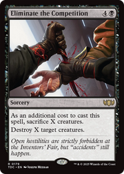 Eliminate the Competition (TDC-179) - Commander: Tarkir: Dragonstorm