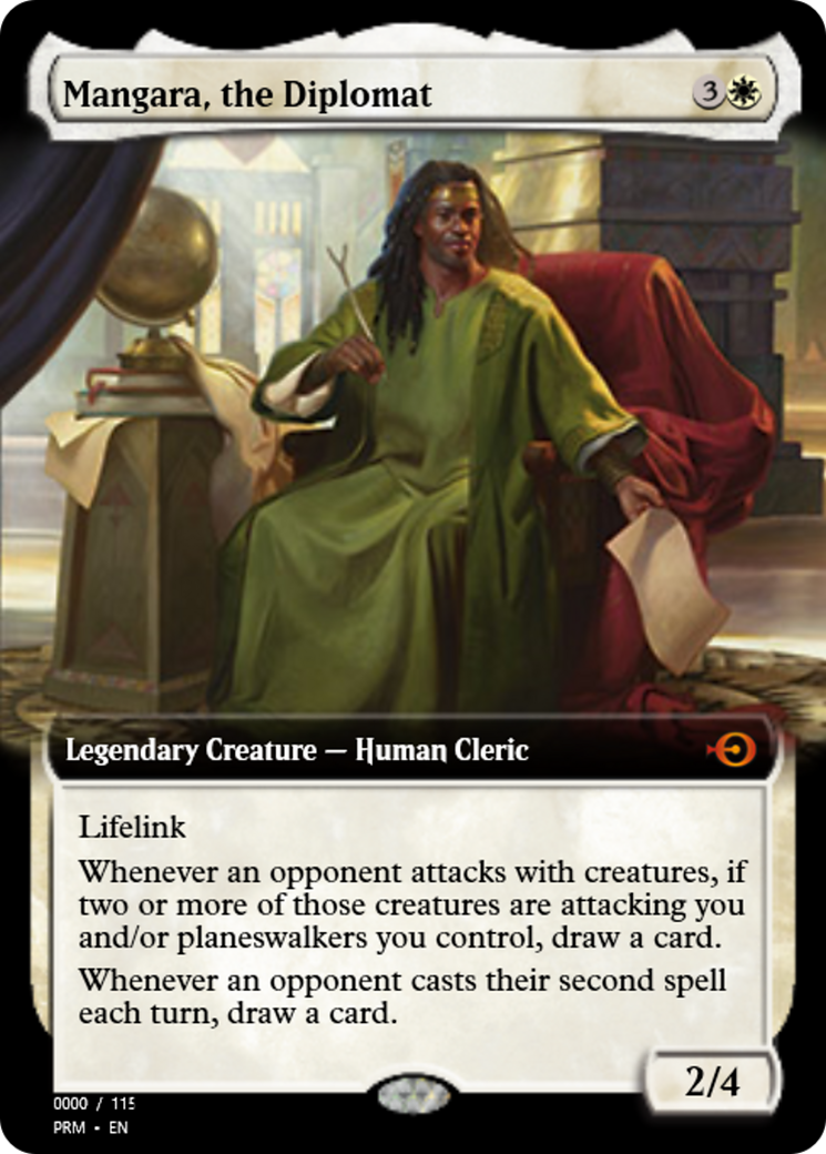 Mangara, the Diplomat (PRM-81924) - Magic Online Promos Foil