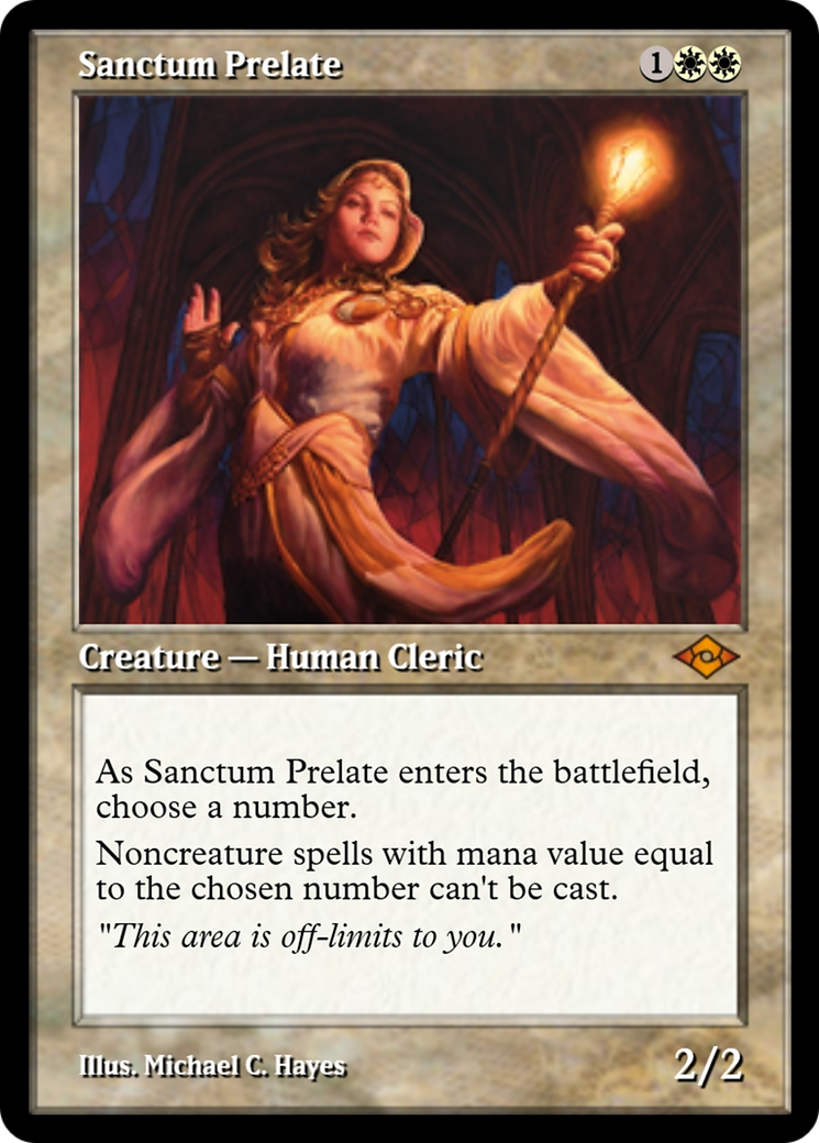 Sanctum Prelate (PRM-91207) - Magic Online Promos