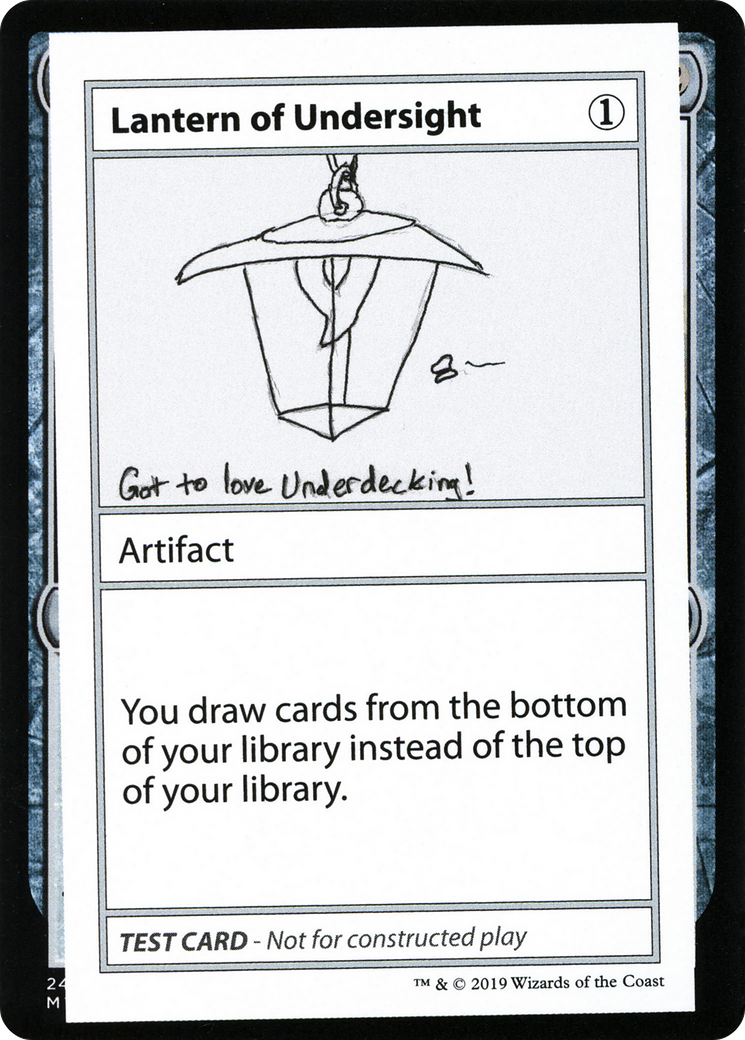 Lantern of Undersight (CMB1-106) - Mystery Booster Playtest Cards 2021