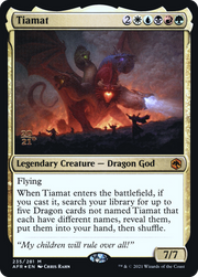 Tiamat (PRE-235S) - Adventures in the Forgotten Realms Promos Foil